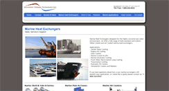 Desktop Screenshot of marineheatexchanger.org
